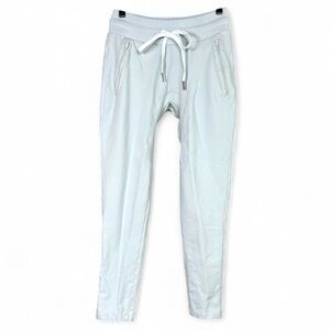 Rokwolf Joggers Sweatpants Pima Cotton Blend Size Small Light Gray